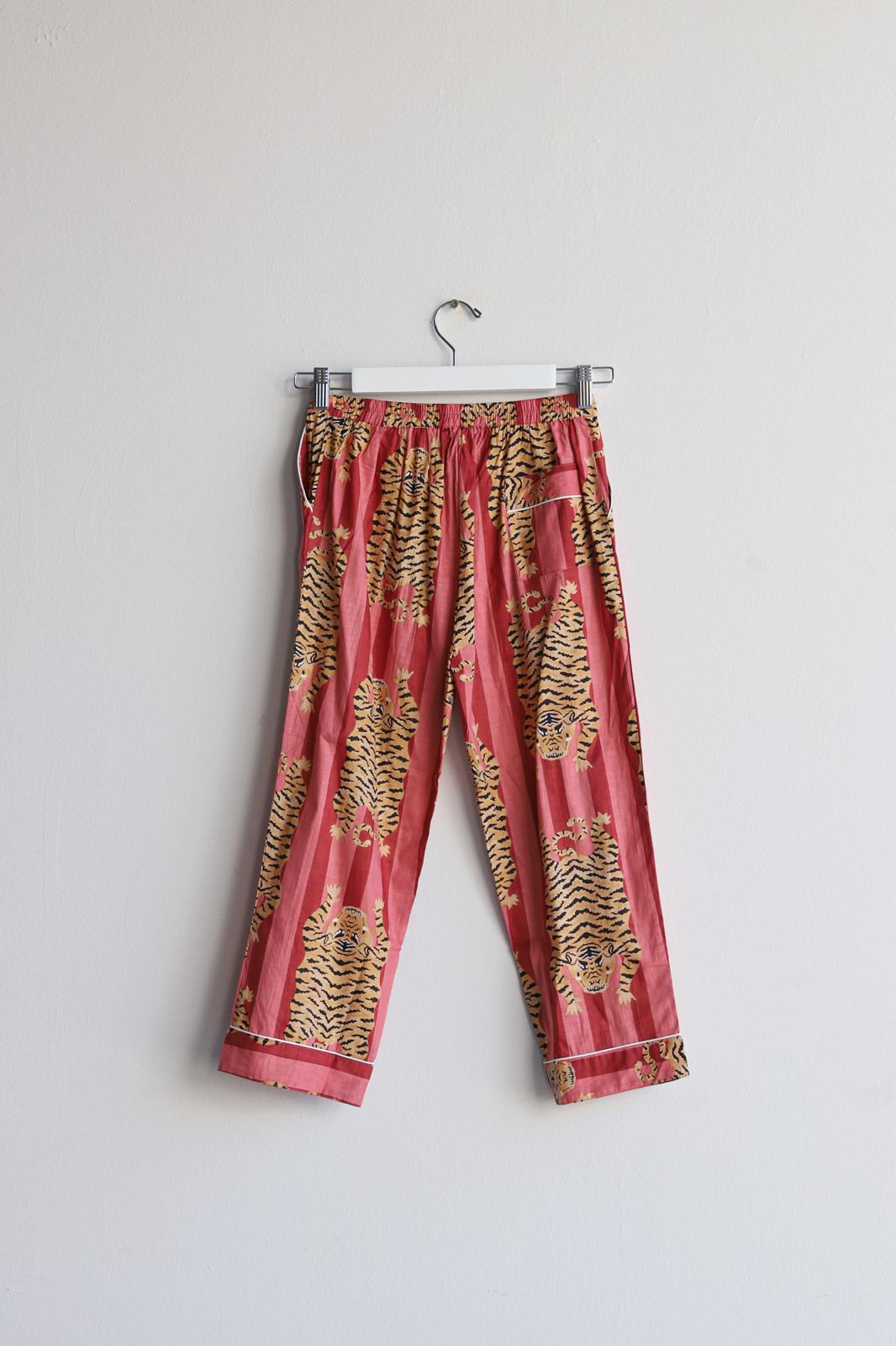 Tiger print pijama