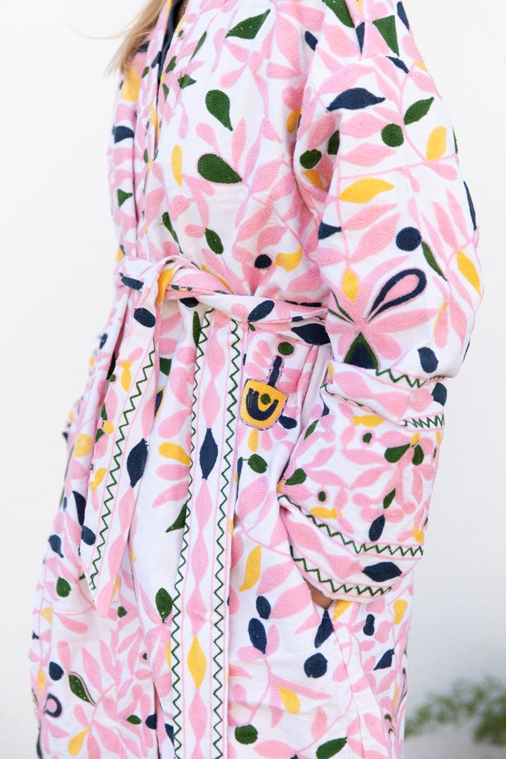 Embroidery Kimono