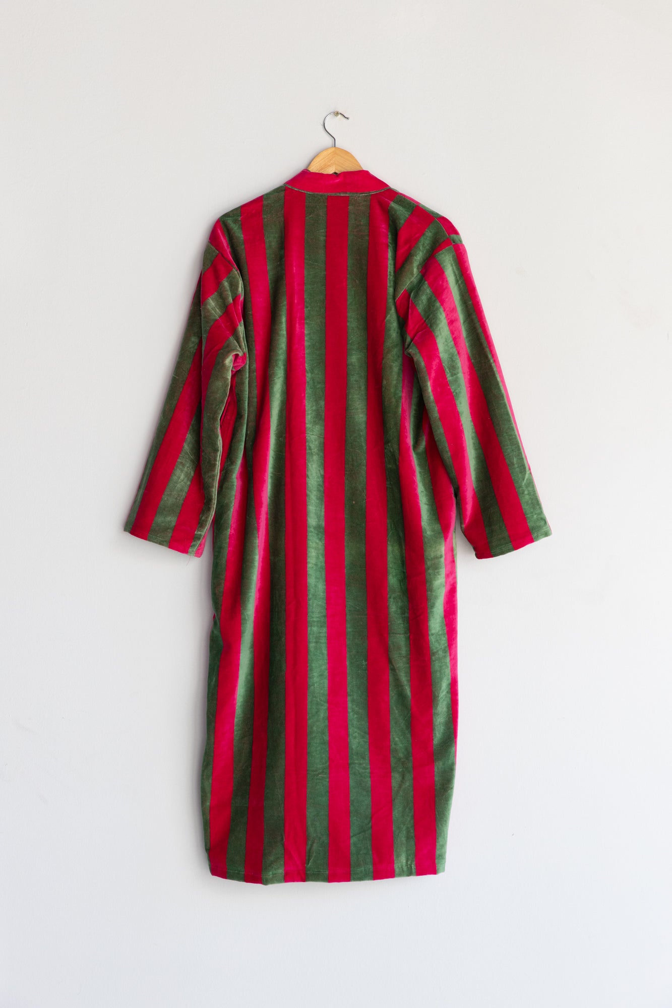 Velvet Stripe Long Jacket