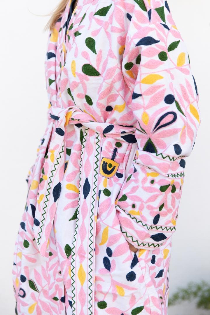 Embroidery Kimono