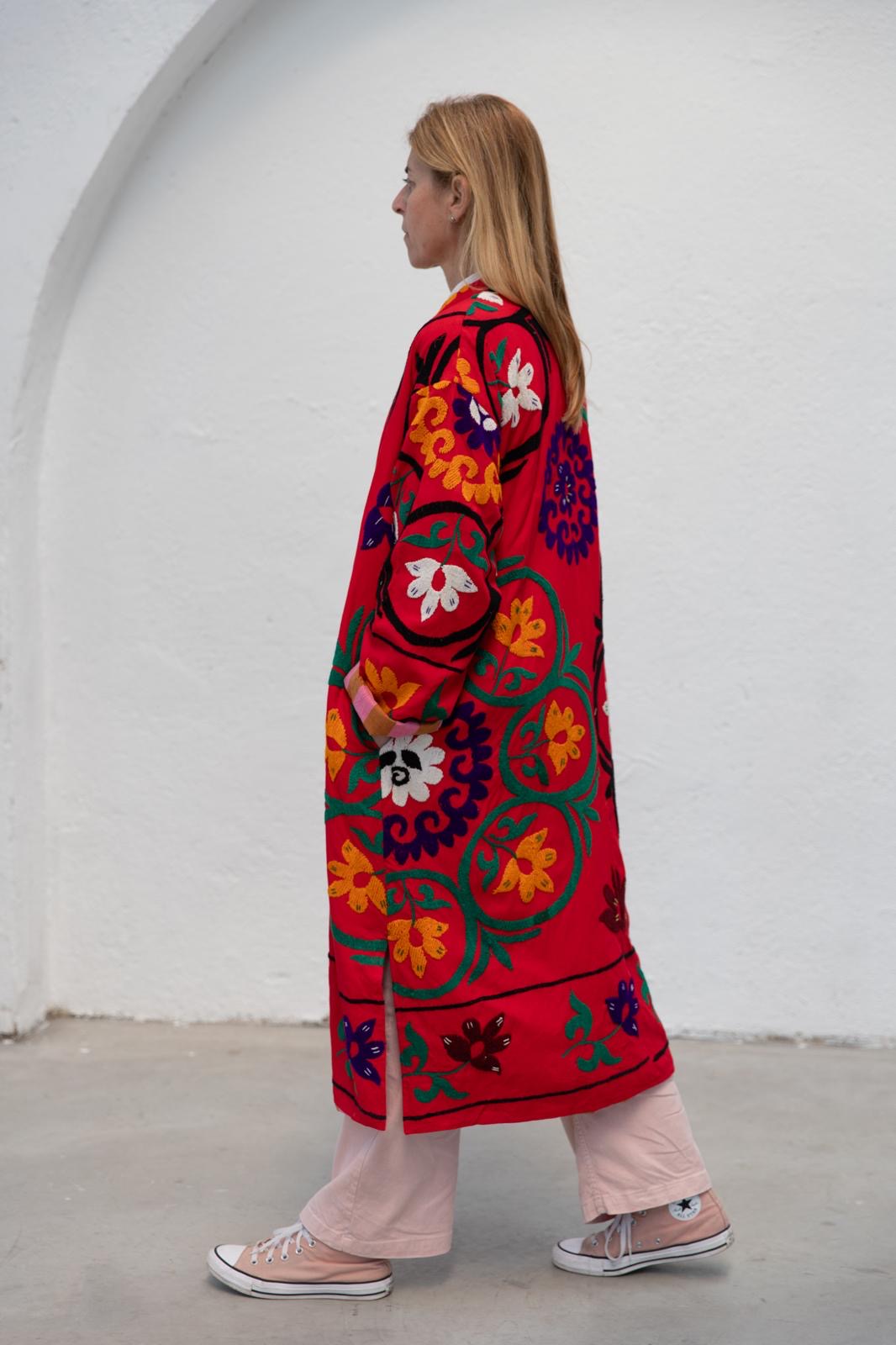 LONG SUZANI Jacket