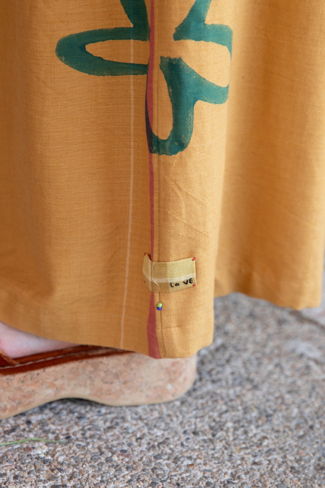 Mustard pants