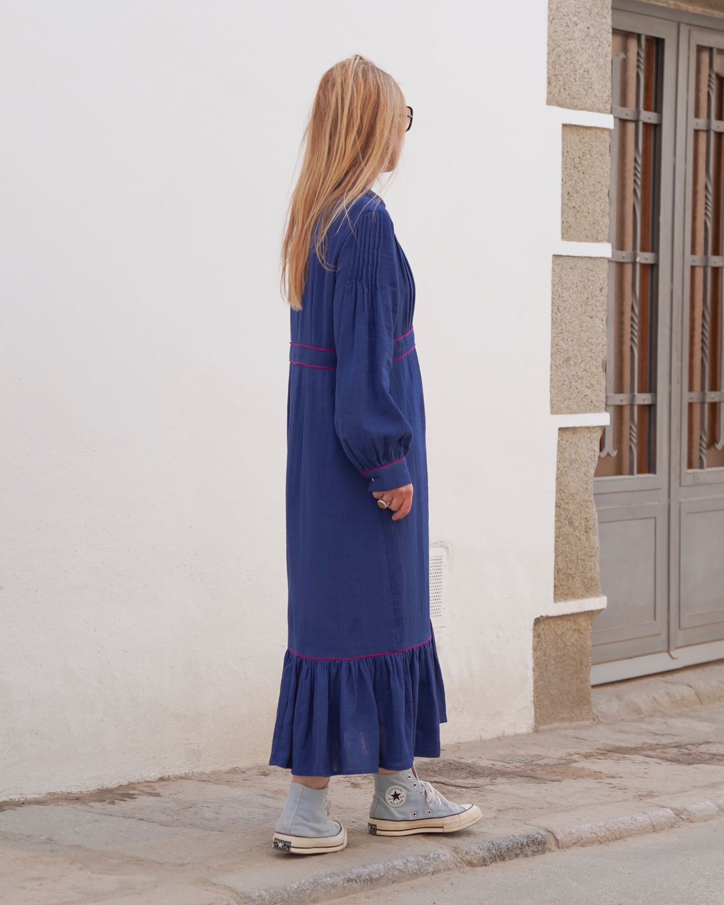 DEVA Navy Blue Dress