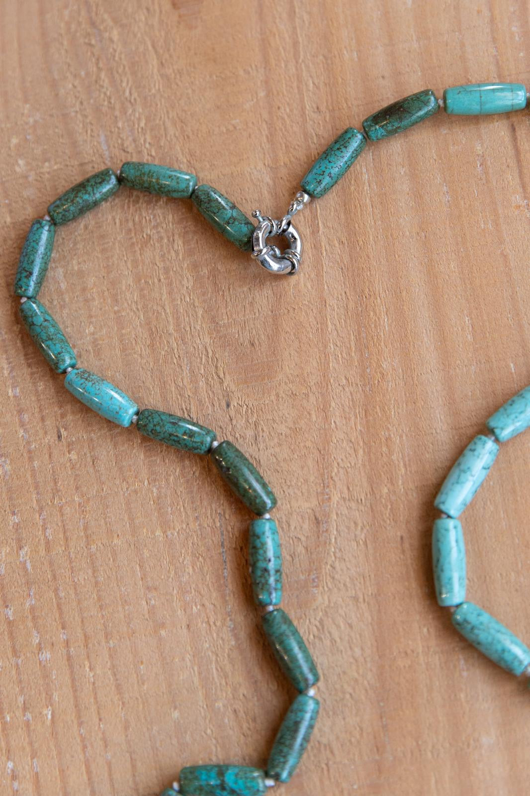 Turquoise Cross Necklace