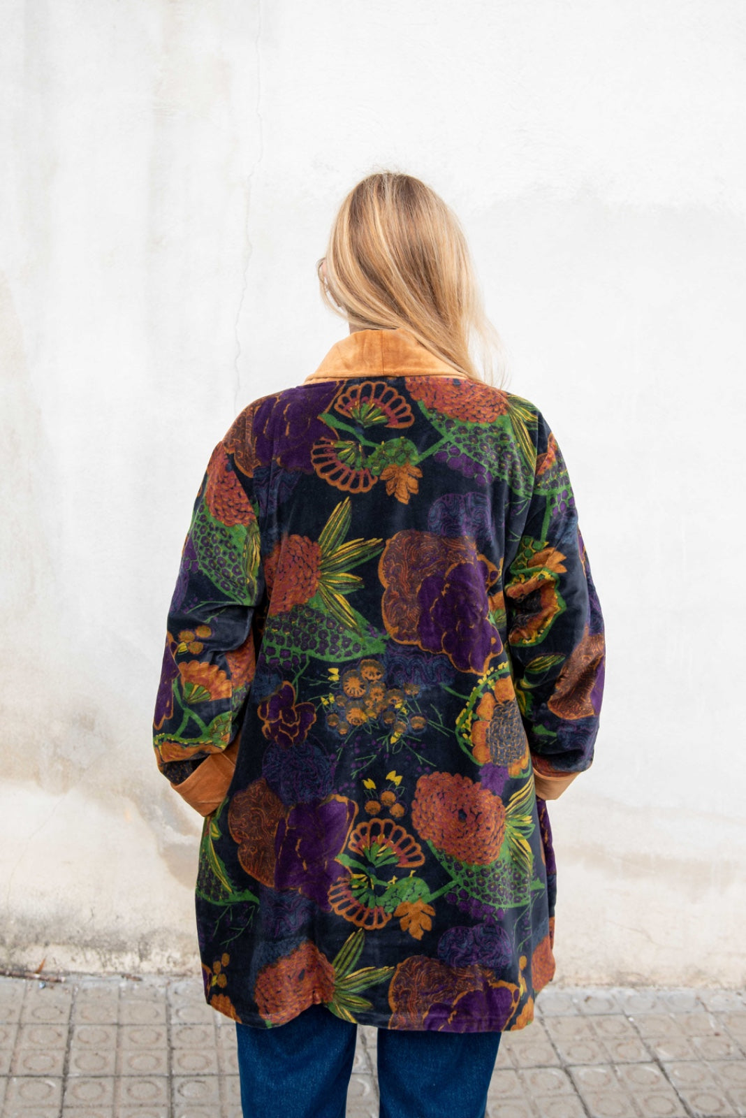 Velvet Kimono Short