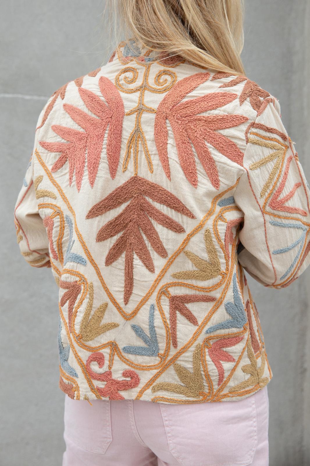 Short Suzani Jacket
