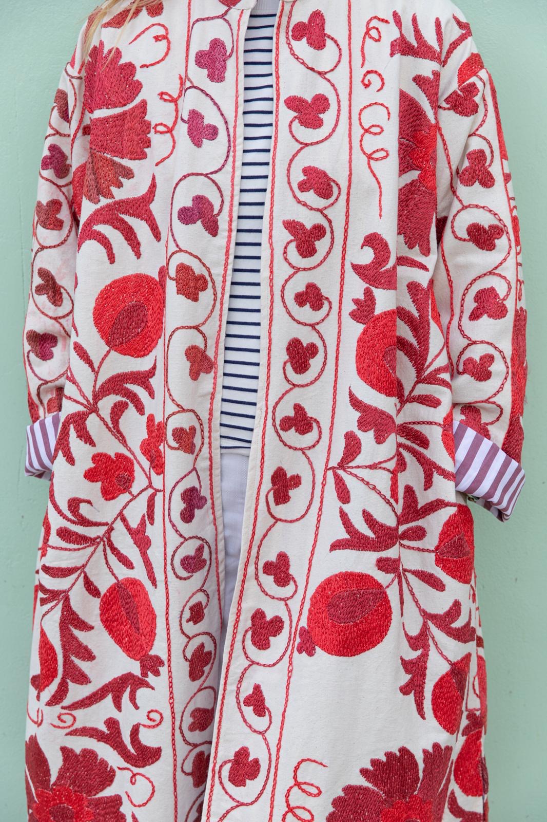 Long Suzani Jacket
