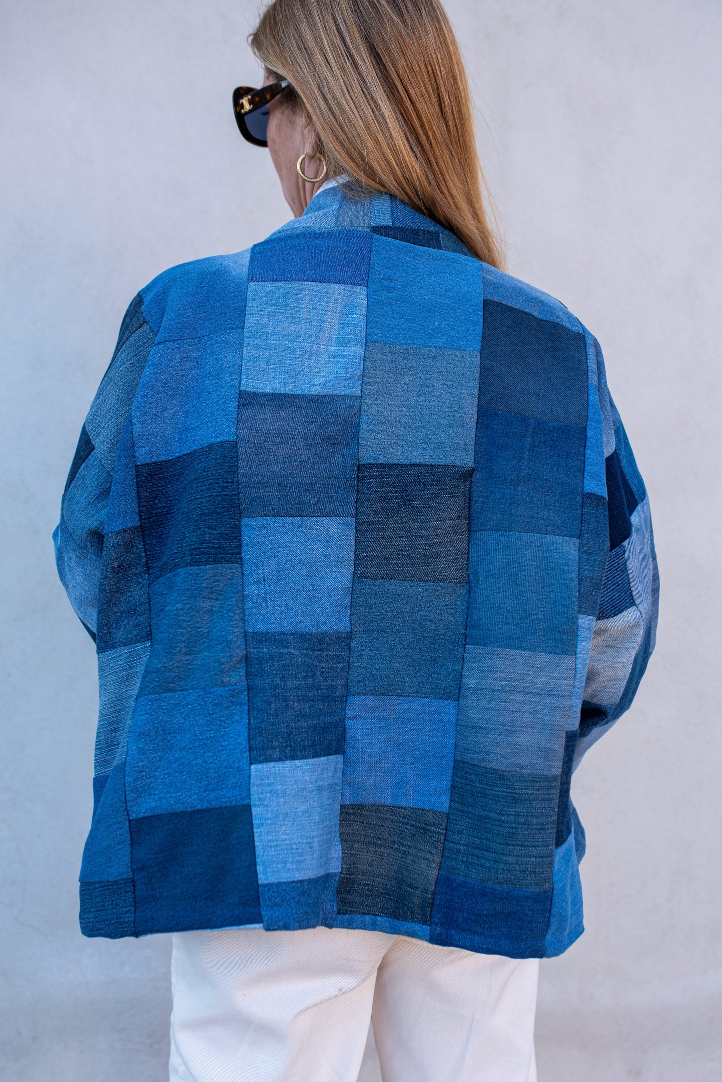 Vintage Jeans Patchwork Jacket