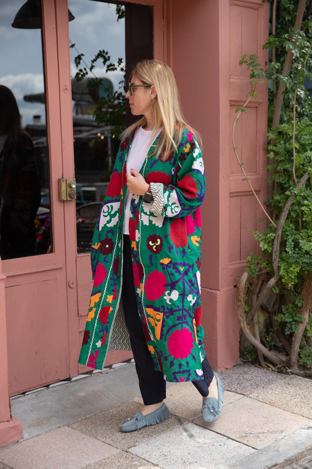 LONG VELVET SUZANI