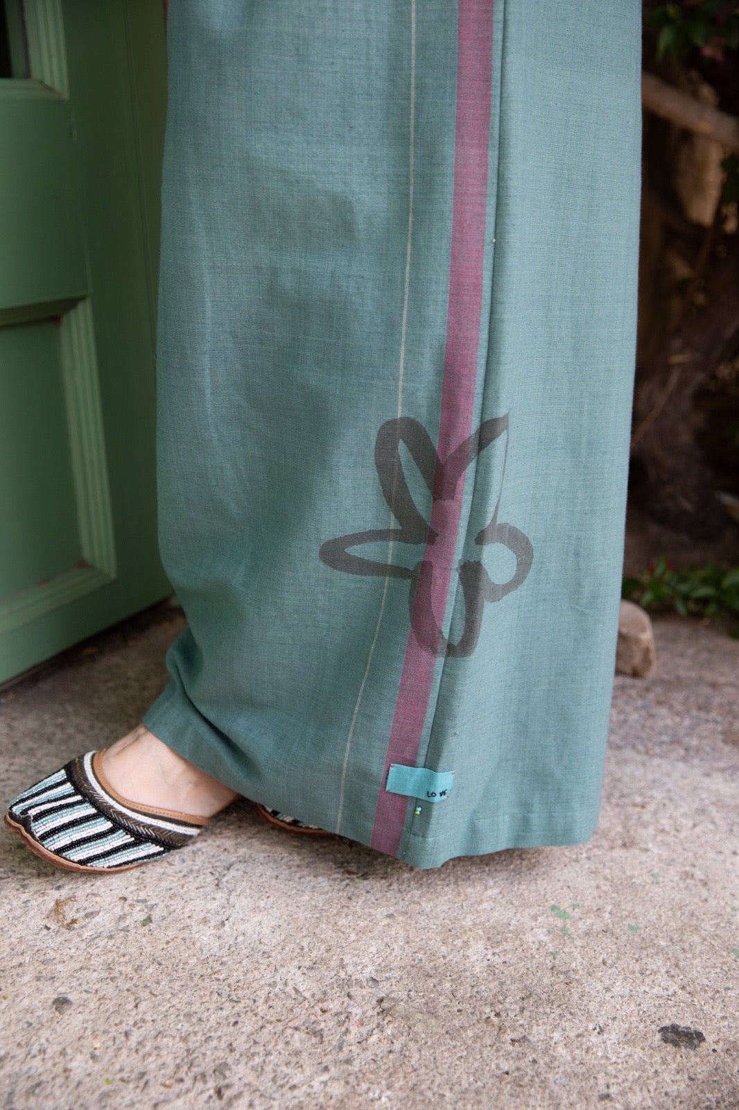 Green pants