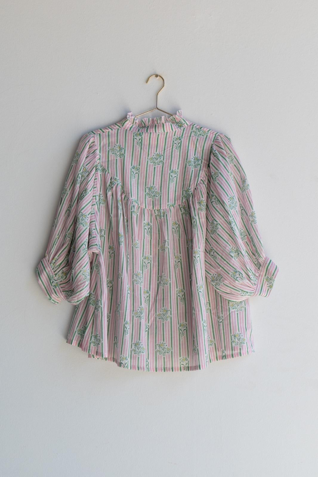 Pink Frill Shirt