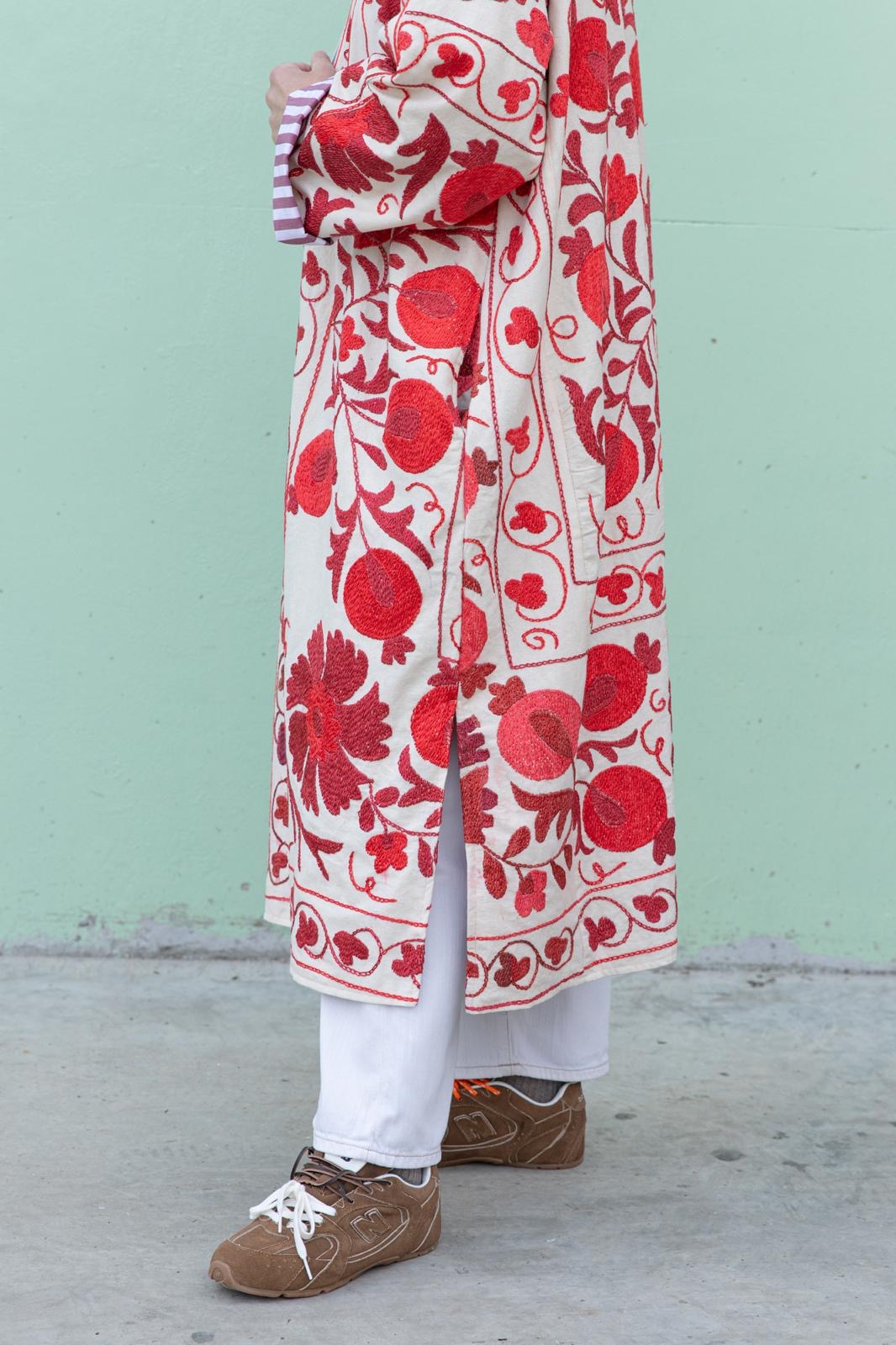 Long Suzani Jacket