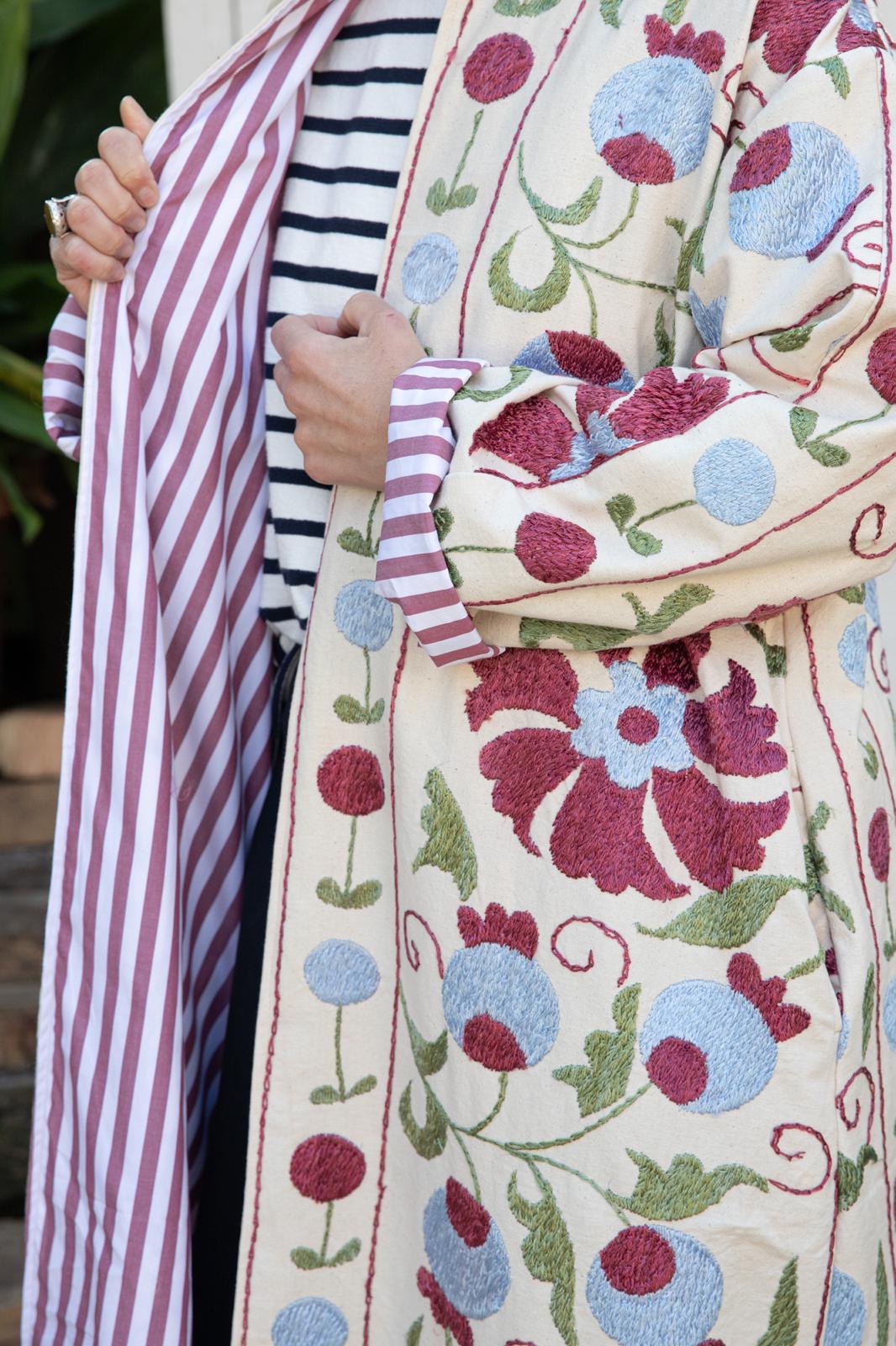 Long Suzani Jacket