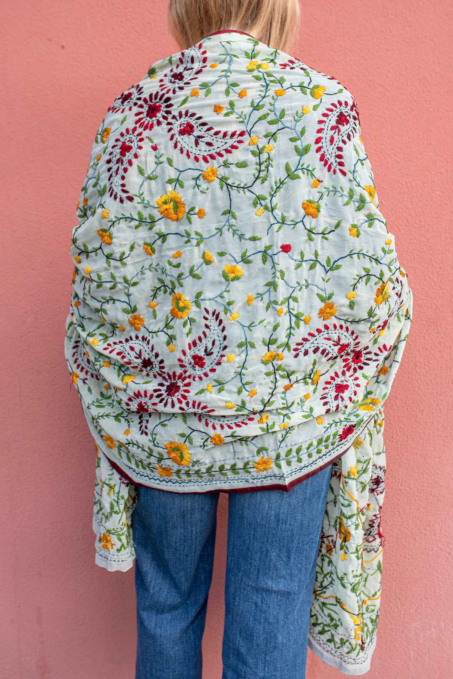 Shawl Embroidered