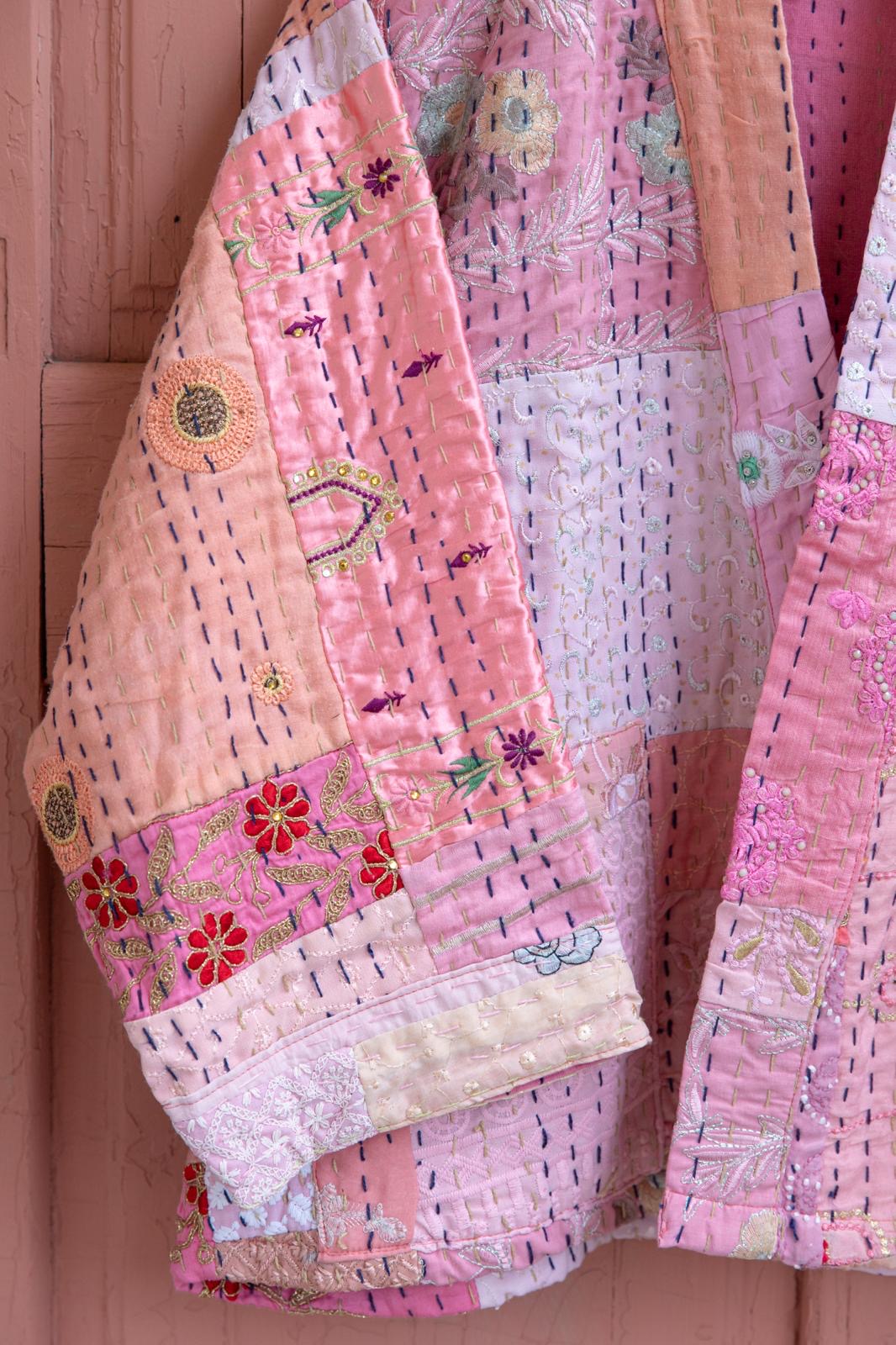 Old Kantha Patchwork Jacket