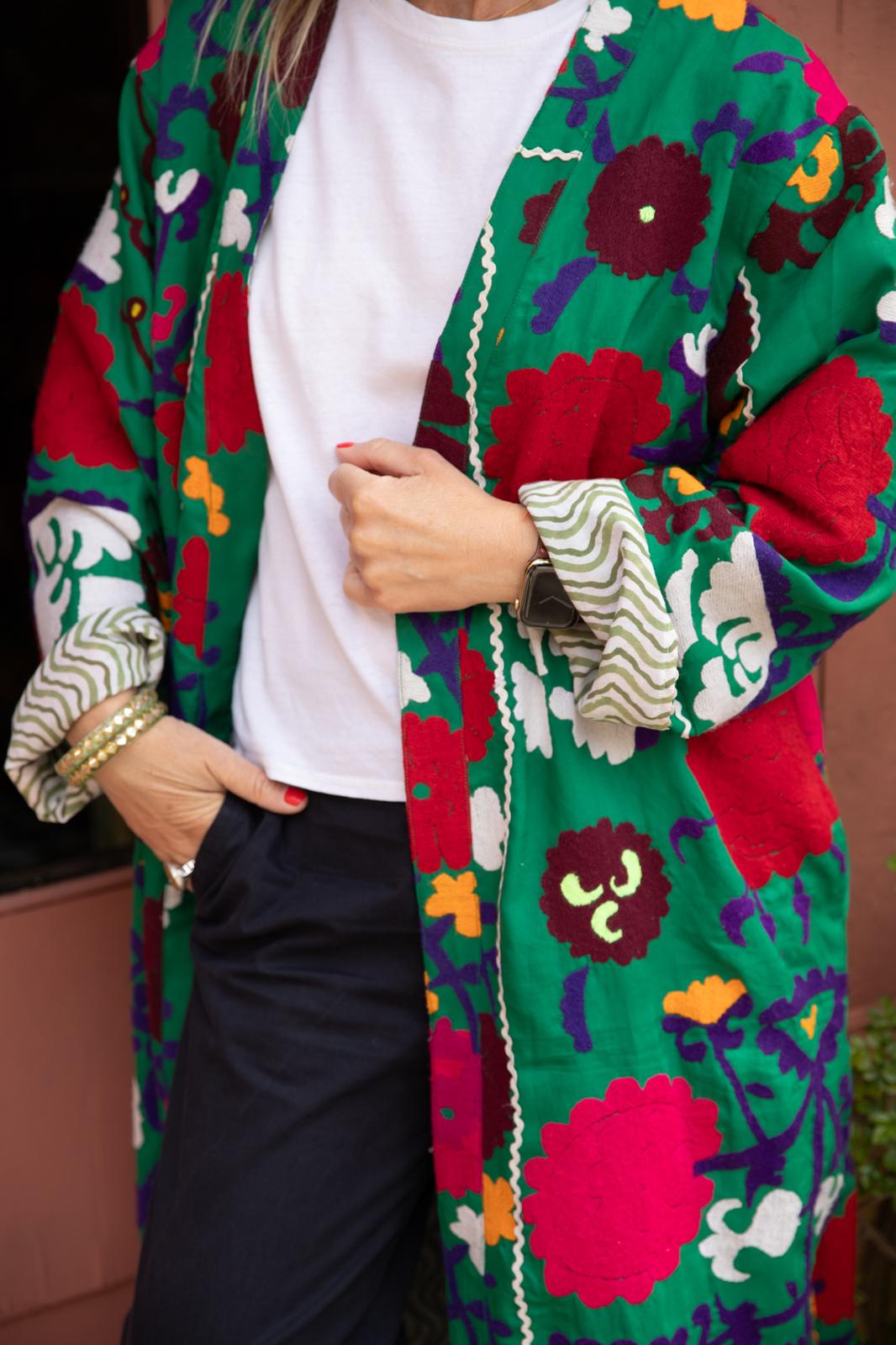 LONG VELVET SUZANI