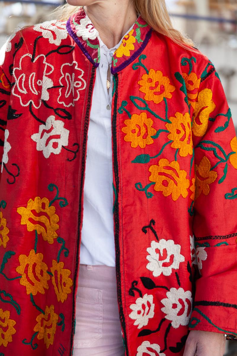 Long Suzani Kimono
