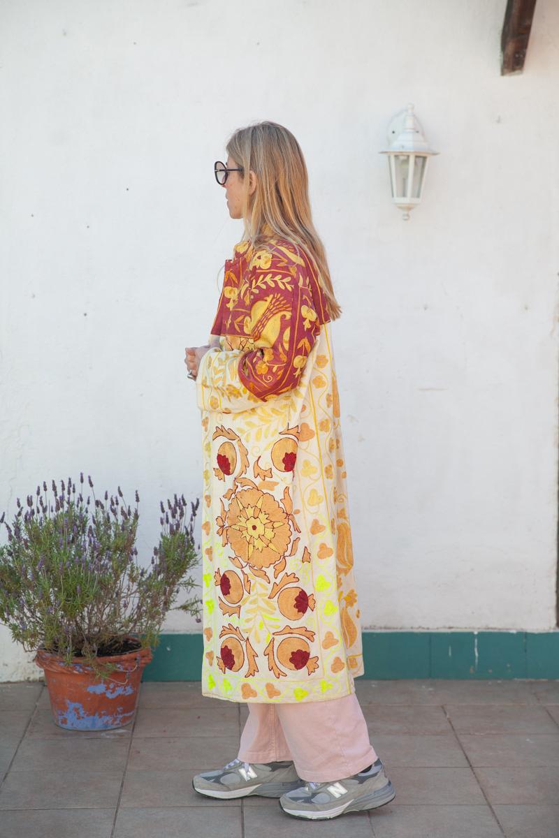 Long Suzani Kimono