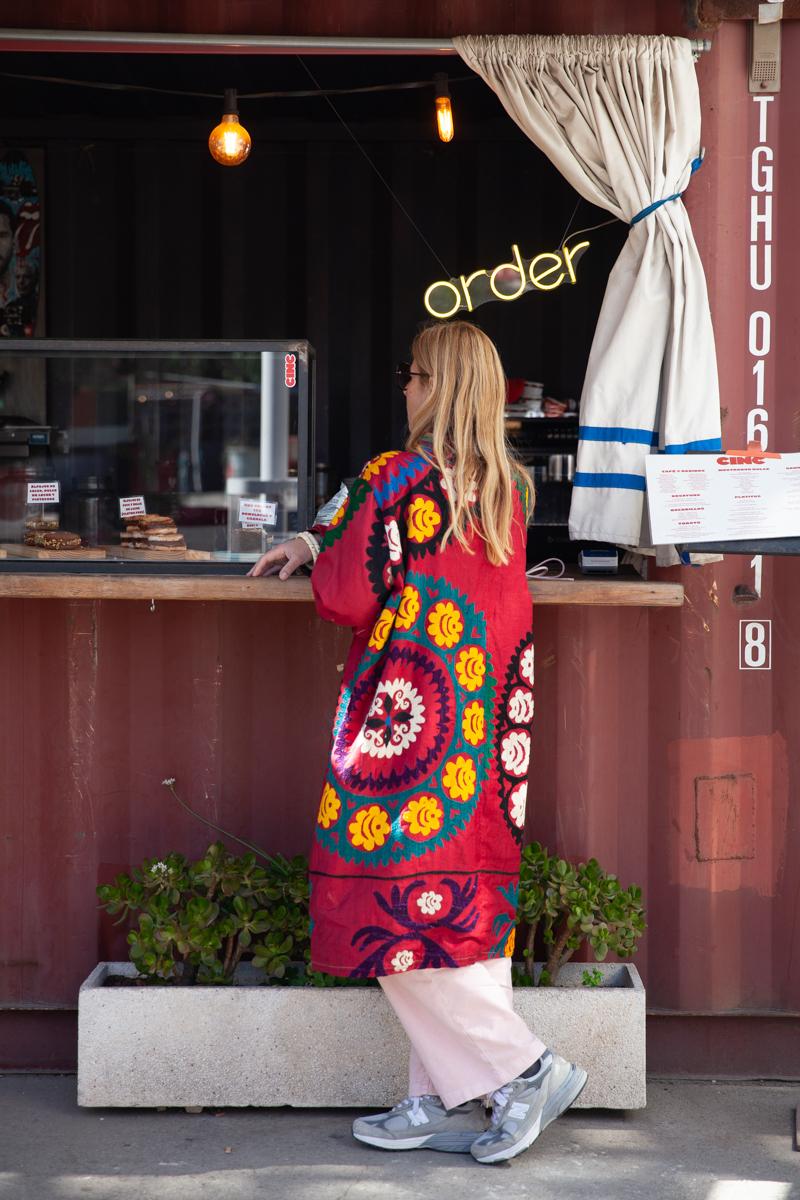 Long Suzani Kimono