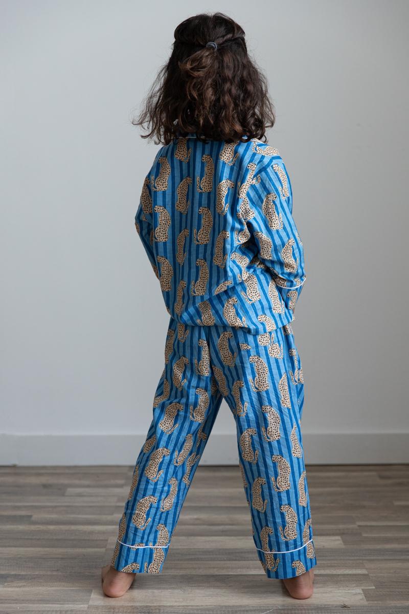 Blue small stripes and tigers