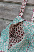 Load image into Gallery viewer, Hand block printed hand bag
