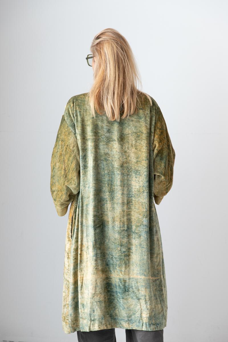 Meera Silk Velvet Kimono