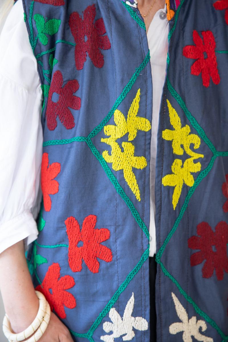 SUZANI VINTAGE VEST