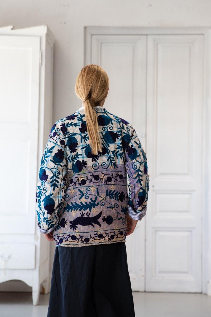 Kantha Embroidered Jacket