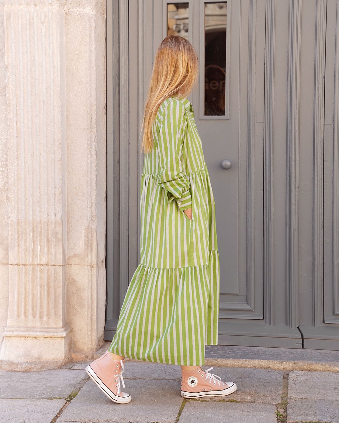 Arya Green Dress