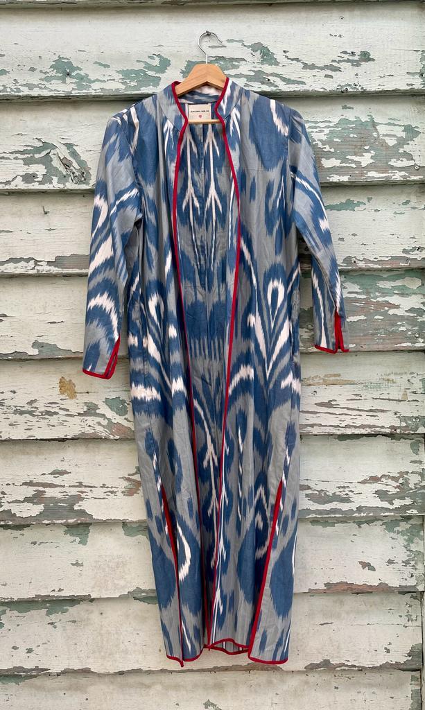 Ikat Kimono print