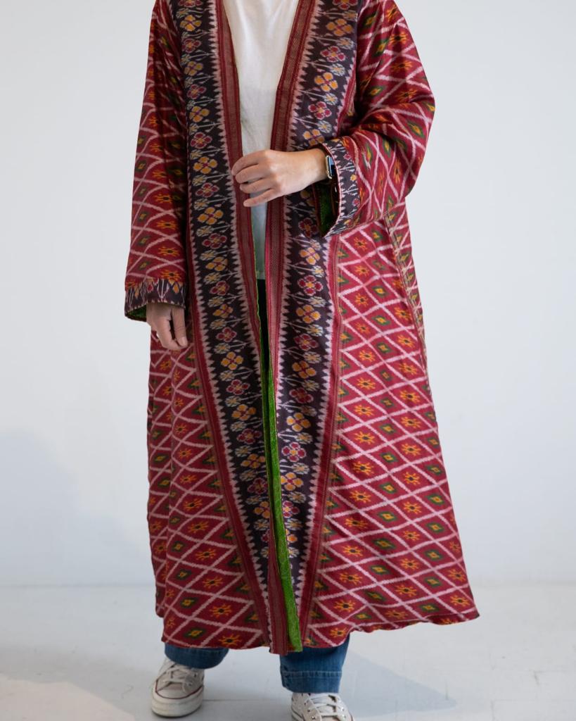 Reversible Vintage Silk Kimono