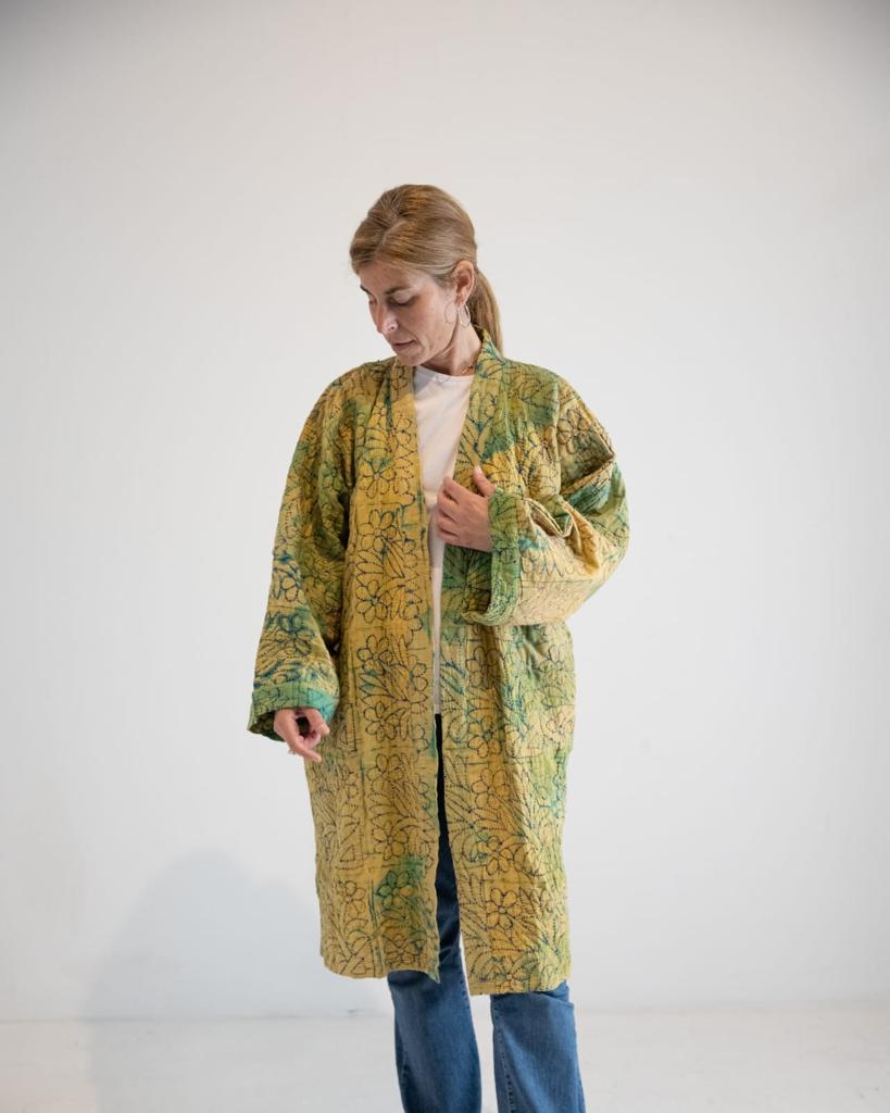 Kantha vintage kimono