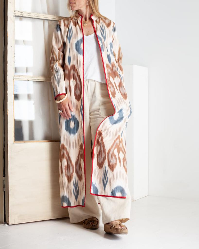 Ikat Kimono