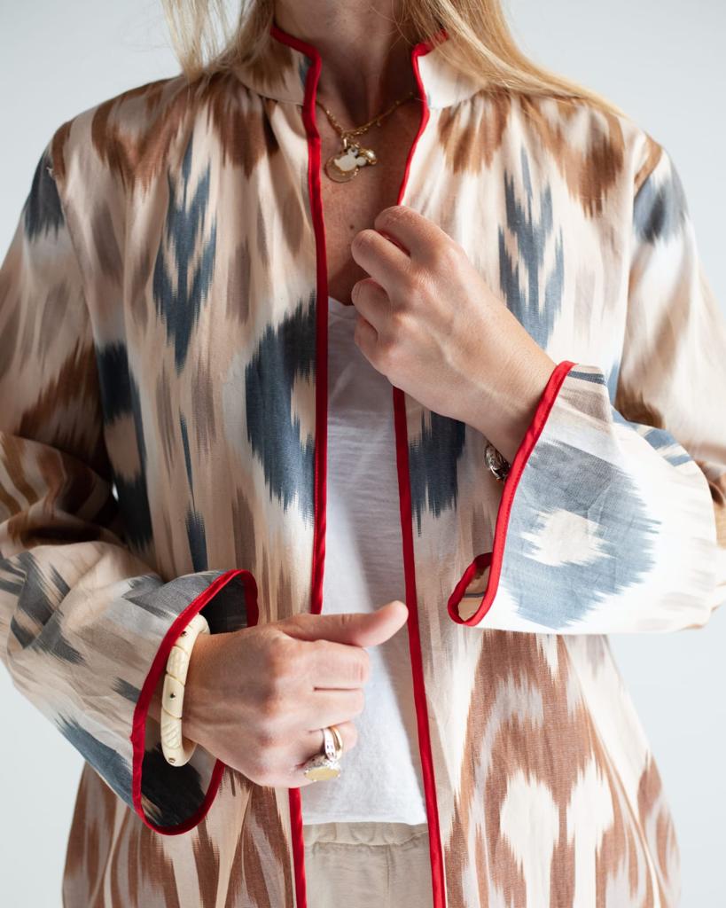 Ikat Kimono