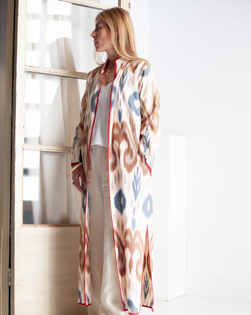 Ikat Kimono