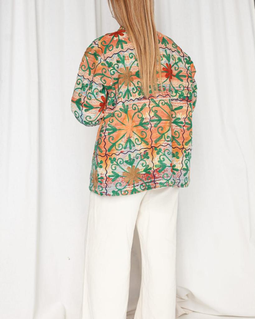 Old kantha embroidered Jacket