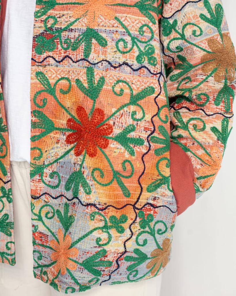 Old kantha embroidered Jacket