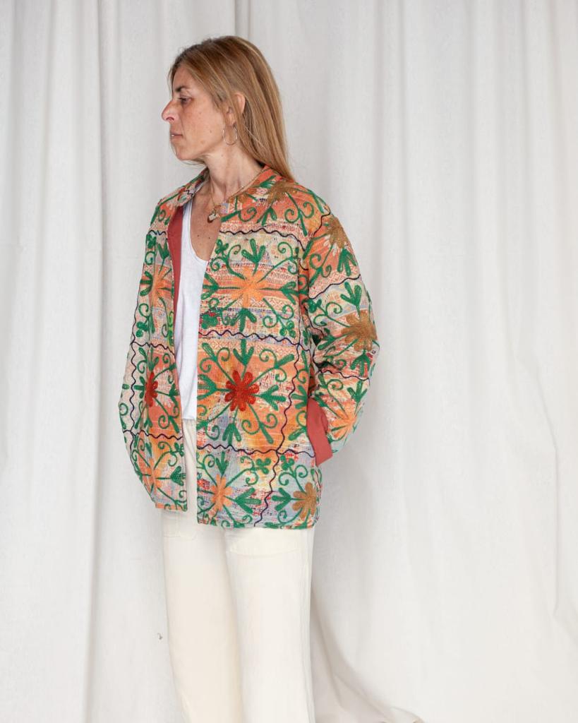 Old kantha embroidered Jacket