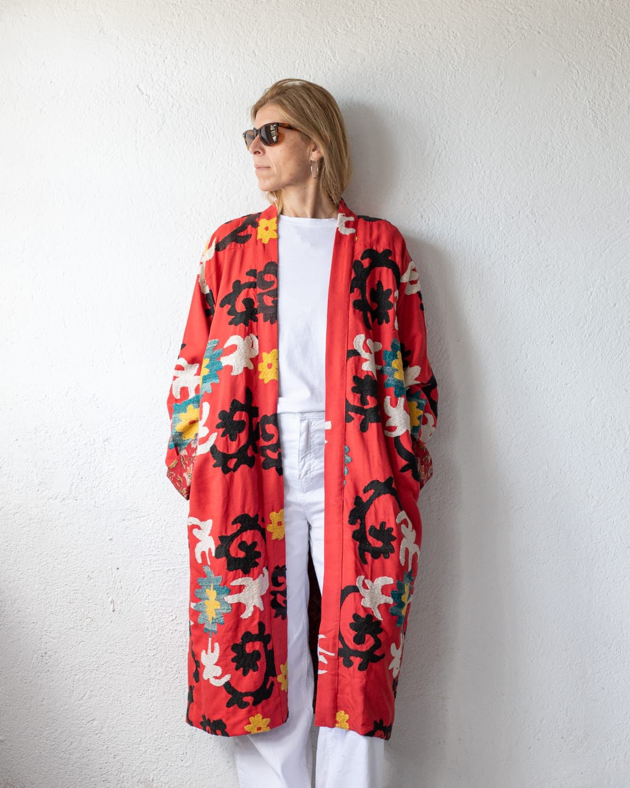 Suzani vintage reversible jacket