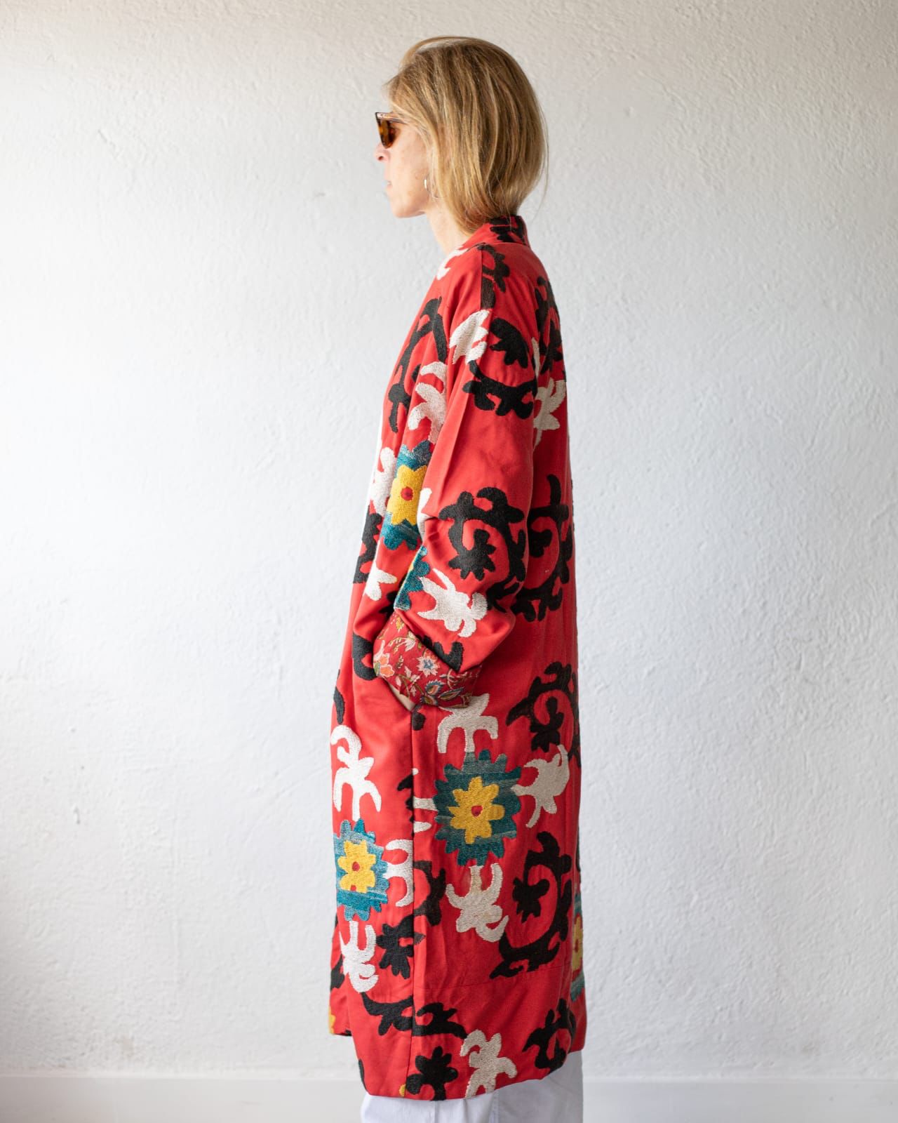 Suzani vintage reversible jacket