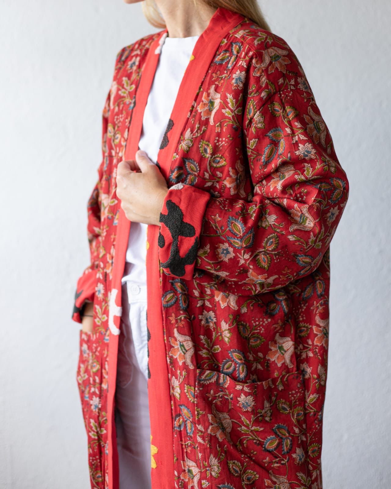 Suzani vintage reversible jacket