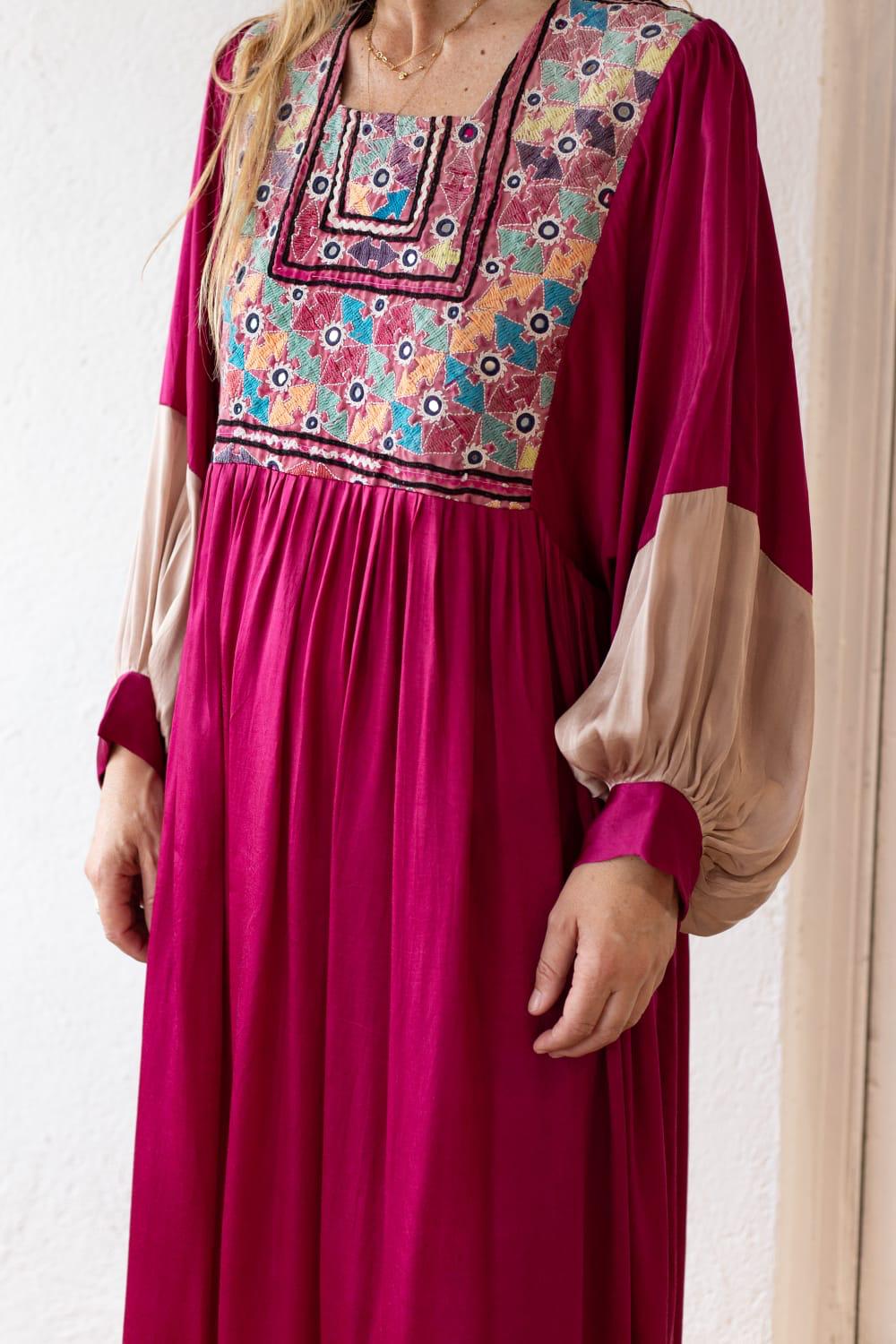 Juliana Pink & White Dress