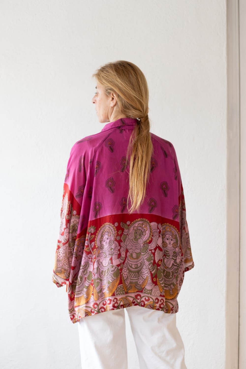 Cotton sari shirt