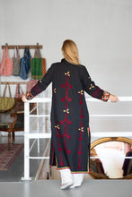 Load image into Gallery viewer, Embroidery cotton kimono

