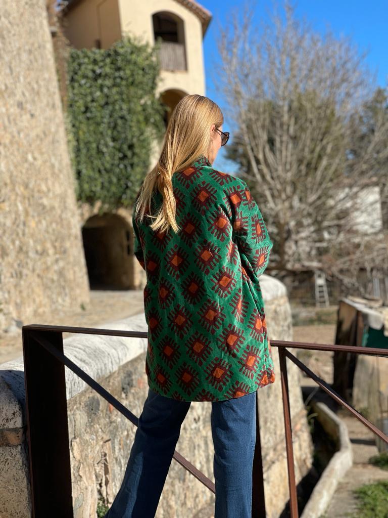 Velvet Kimono Short