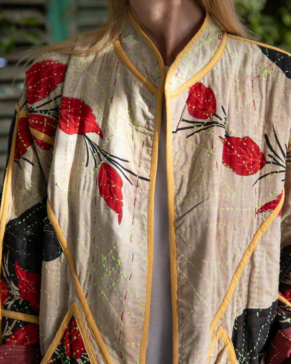Reversible Kantha Kimono