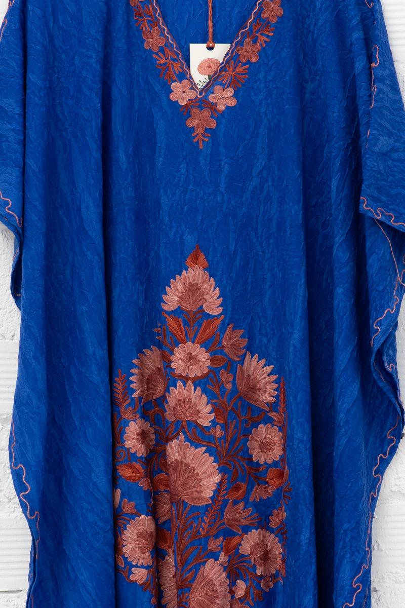 Long embroidered kaftan