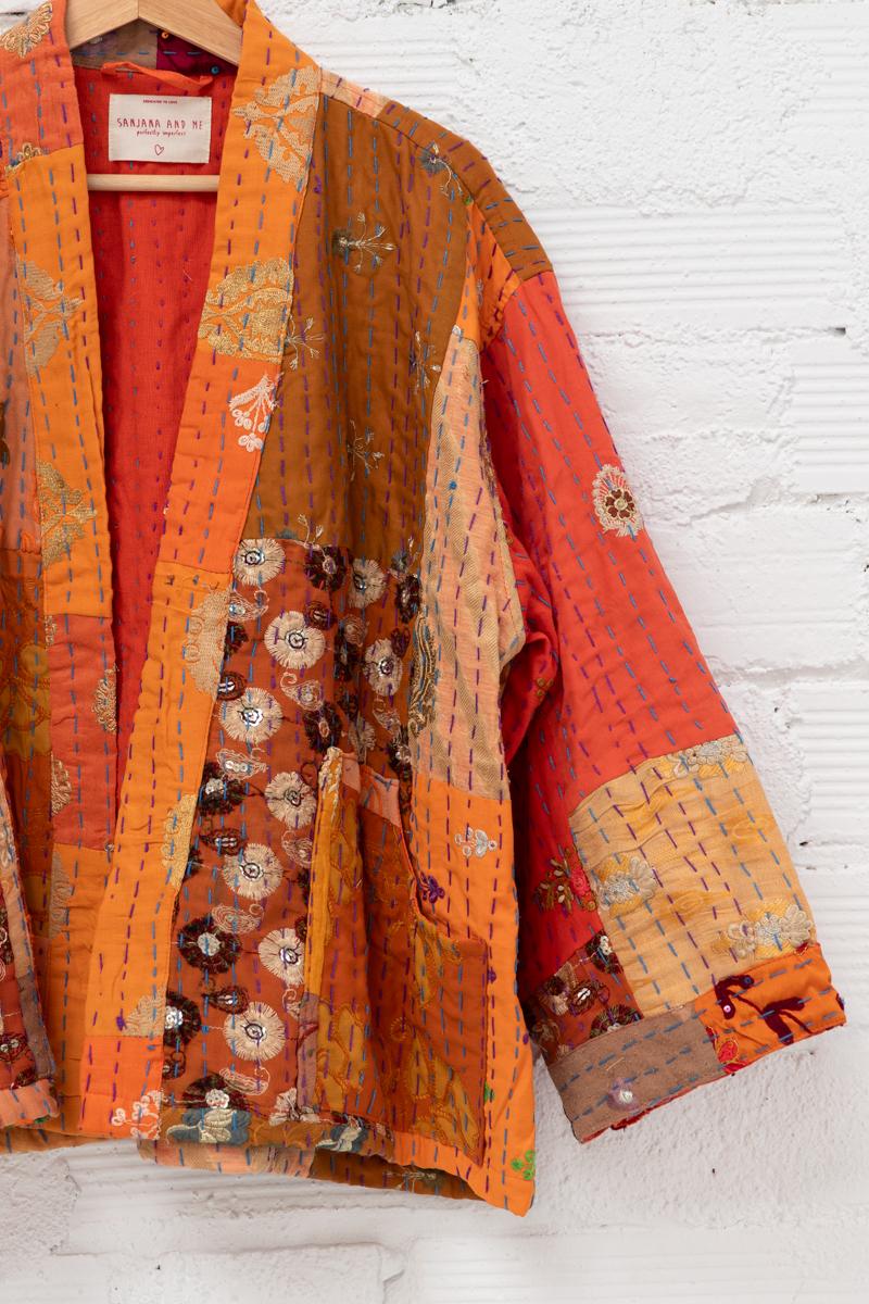 Old Kantha Patchwork Jacket