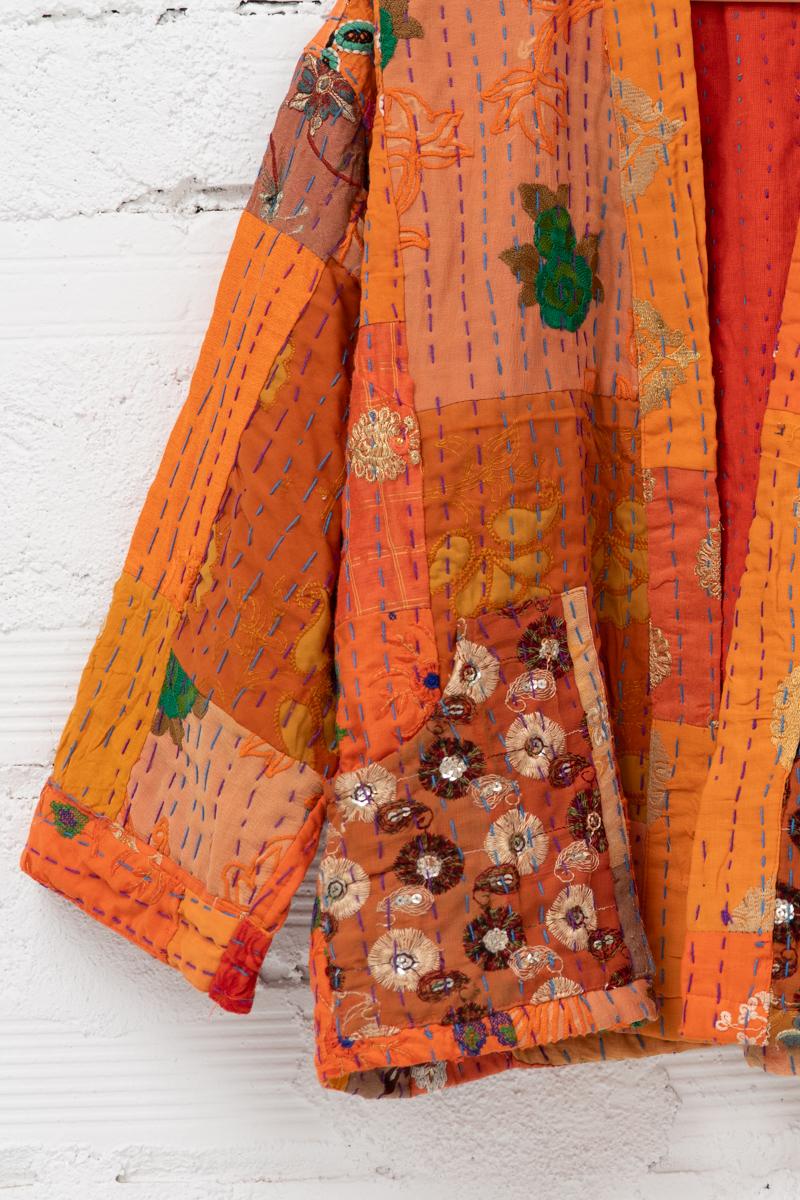 Old Kantha Patchwork Jacket