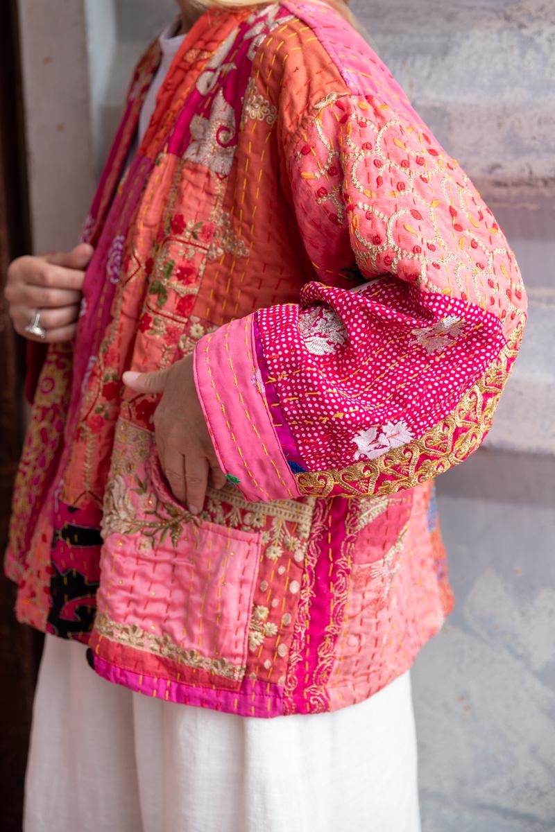 Old Kantha Patchwork Jacket